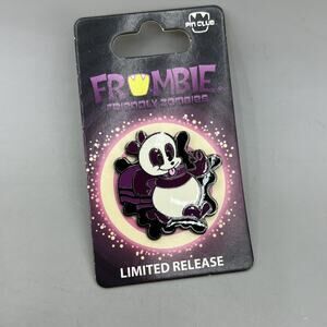Frombie Friendly Zombies Super Panda Bear Running Limited Release Comic Con NEW